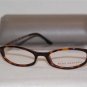 Brand New BCBGMaxazria Eyeglass Mod. Renata Col. Tortoise 48-17-135 & Case