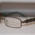 Brand New BCBGMaxazria Eyeglass Mod. Gianna Col. Brown 52-16-130 & Case
