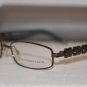 Brand New BCBGMaxazria Eyeglass Mod. Gianna Col. Brown 52-16-130 & Case