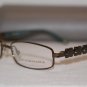 Brand New BCBGMaxazria Eyeglass Mod. Gianna Col. Brown 52-16-130 & Case