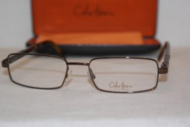 Brand New Cole Haan Eyeglass Mod. 985 Col. Brown  54-18-145 & Case