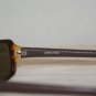 Brand New Nine West Leather Havana Sunglasses: Mod. Leather/S 58-14 & Case