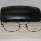 Brand New Calvin Klein 253 49-19 Black Eyeglasses: Mod. 253 (590) 49-19 & Case