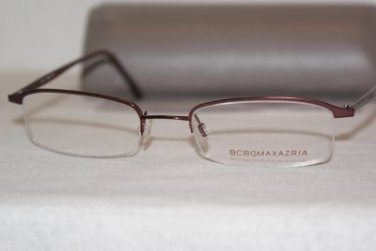 Brand New BCBGMaxazria Eyeglass Mod. Remy Col. Bordeaux 52-19-145 & Case