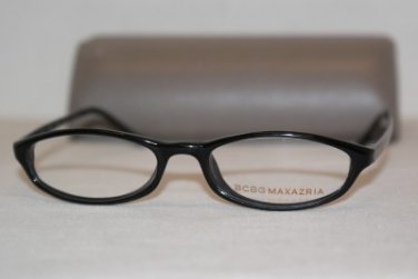 Brand New BCBGMaxazria Eyeglass Mod. Renata Col. Black 48-17-135 & Case