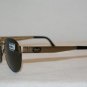 Brand New Luxottica Gold & Black 7097 Sunglasses: Mod. 7097 51-19 & Case