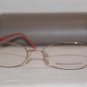 Brand New BCBGMaxazria Eyeglass Mod. Gabriella Col. Gold 52-18-135 & Case