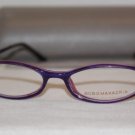Brand New BCBGMaxazria Eyeglass Mod. Renata Col. Plum 50-17-140 & Case
