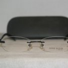 Brand New Anne Klein 9123 Black Eyeglasses: Mod. AK 9123 (490) 51-17 & Case