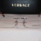 Brand New VERSACE Eyeglass Mod. 1194 Col. 1000 54-17-135 & Case