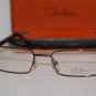 Brand New Cole Haan Eyeglass Mod. 985 Col.Brown W/ Wood!! 52-18-140 & Case