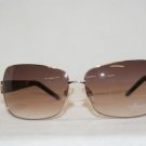 New Kenneth Cole KC 4108 Shiny Gold 222 Sunglasses: Mod. KC4108 65-13 & Case