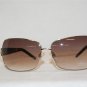New Kenneth Cole KC 4108 Shiny Gold 222 Sunglasses: Mod. KC4108 65-13 & Case
