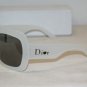 New Christian Dior White Extralight 1 Sunglasses: Mod. Extralight 1 (DTX) & Case