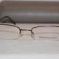 Brand New BCBGMaxazria Eyeglass Mod. Remy Col. Brown 50-19-140 & Case