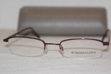 Brand New BCBGMaxazria Eyeglass Mod. Remy Col. Bordeaux 50-19-140 & Case
