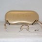 Brand New Caviar 7420 55-18 Gold Eyeglasses: Mod. 7420 & Case