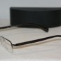 New Prada 57O Shiny Gunmetal 51-18 Eyeglasses: Mod. VPR 57O (5AV-1O1) & Case
