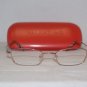 Brand New Valentino 5258 Rose Palladium 49-19 Eyeglasses: Mod. 5258 & Case