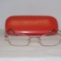 Brand New Valentino 5258 Rose Palladium 49-19 Eyeglasses: Mod. 5258 & Case