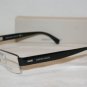 B. New Giorgio Armani 732 Shiny Silver CVL Eyeglasses: Mod. GA 732 53-17 & Case