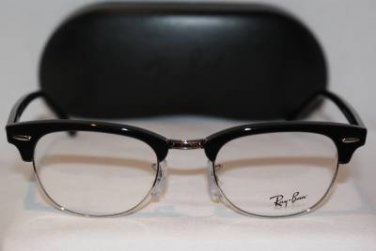 Brand New RAY-BAN Eyeglass Mod. RB 5154 Col. 2000 Sz. 49-21-140 & Case