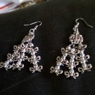 Ribbons & Bows Earrings Steampunk Twilight, Lolita