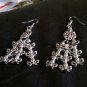 Ribbons & Bows Earrings Steampunk Twilight, Lolita