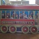 Hershey Transit Co Tin with rolling wheels