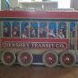 Hershey Transit Co Tin with rolling wheels