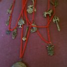Red Chainmaille Rose Locket Steampunk Survival Necklace