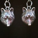 The Hunger Games Wolf Head Earrings