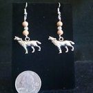 Twilight New Moon Breaking Dawn Inspired Wolf Earrings