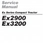Cub Cadet Yanmar Service Manual Model EX2900 & EX3200