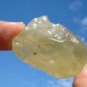125 carats Libyan Desert Glass gold Meteorite Impact Tektite Sahara Complete