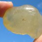 125 carats Libyan Desert Glass gold Meteorite Impact Tektite Sahara Complete