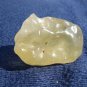 125 carats  Libyan Desert Glass gold Meteorite Impact Tektite Sahara Complete