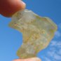 45 carats  Libyan Desert Glass gold Meteorite Impact Tektite Sahara Complete