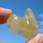 45 carats  Libyan Desert Glass gold Meteorite Impact Tektite Sahara Complete