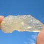 37 carats  Libyan Desert Glass gold Meteorite Impact Tektite Sahara Complete