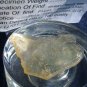 37 carats Libyan Desert Glass gold Meteorite Impact Tektite Sahara Complete