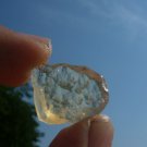 Libyan Desert Glass Meteorite Tektite impact specimen( 10 crt)dimples Real Gem