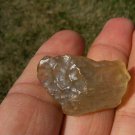 Libyan Desert Glass Meteorite Tektite impact specimen( 51 crt)dimples Real Gem