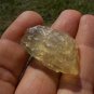 Libyan Desert Glass Meteorite Tektite impact specimen( 51 crt)dimples Real Gem