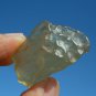 Libyan Desert Glass Meteorite Tektite impact specimen( 51 crt)dimples Real Gem