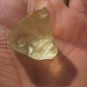 Libyan Desert Glass Meteorite Tektite impact specimen( 84 crt) dimples Real Gem