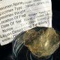 Libyan Desert Glass Meteorite Tektite impact specimen( 49 crt) dimples Real Gem