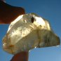 Libyan Desert Glass Meteorite Tektite impact specimen(110 crt)dimples yellow