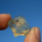Libyan Desert Glass Meteorite Tektite impact specimen( 26 cart)dimples Real Gem
