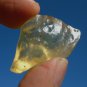Libyan Desert Glass Meteorite Tektite impact specimen( 44 crt) dimples Real Gem